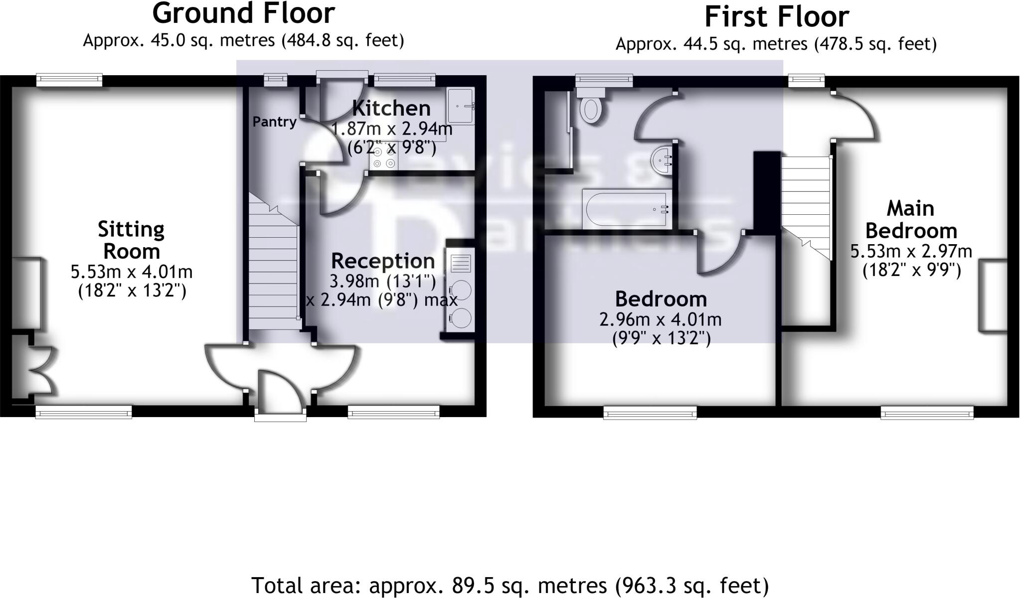 Manor Cottages, Manor Road floorplan