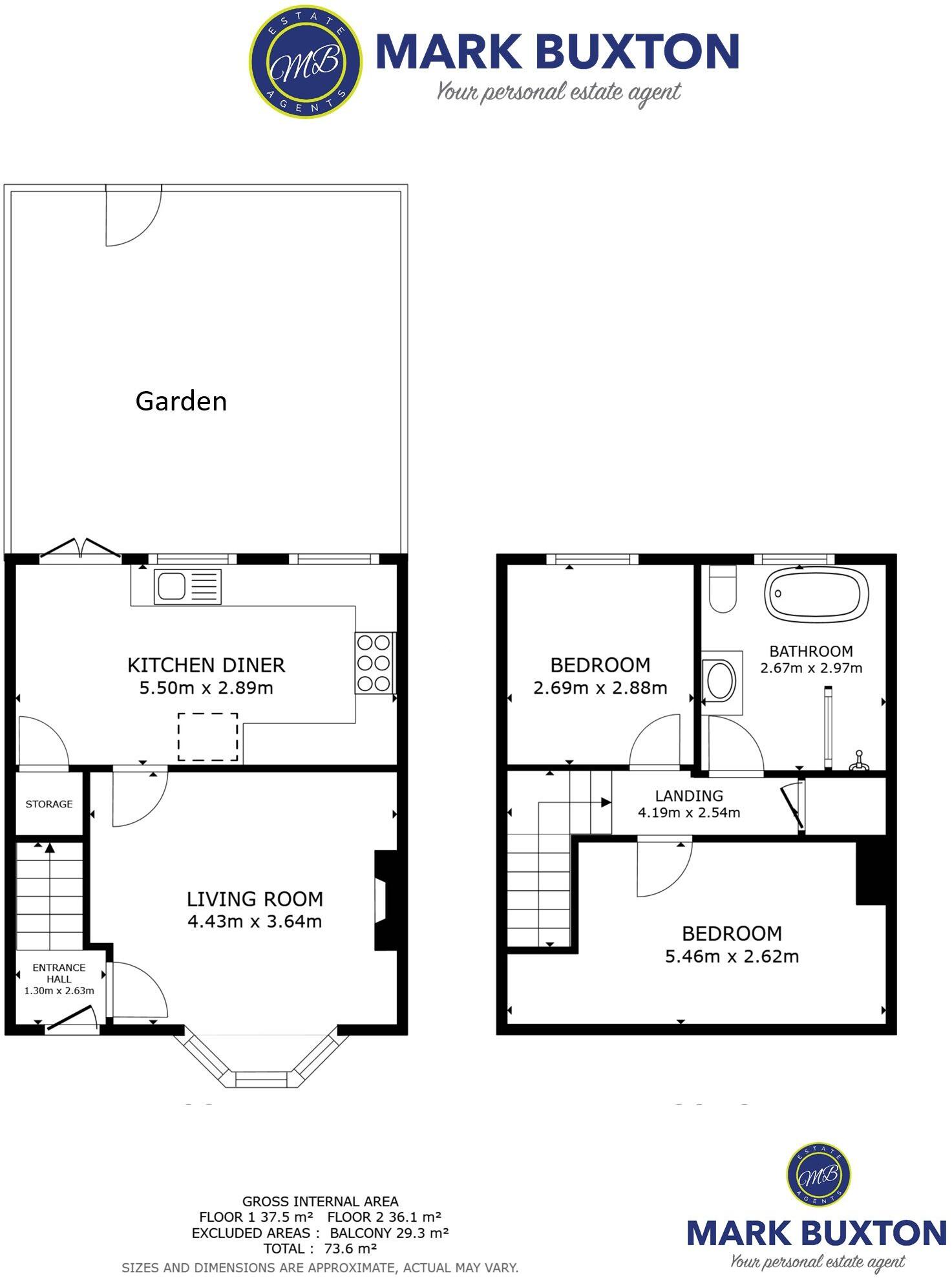 Kelvin Street, May Bank, Newcastle under Lyme ST5 0JJ floorplan