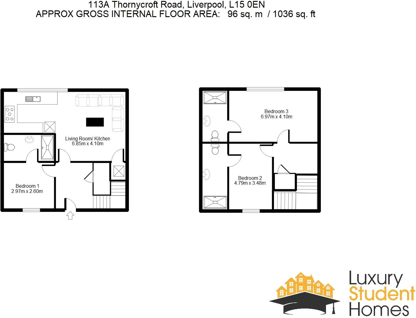 Thornycroft Road, Liverpool floorplan