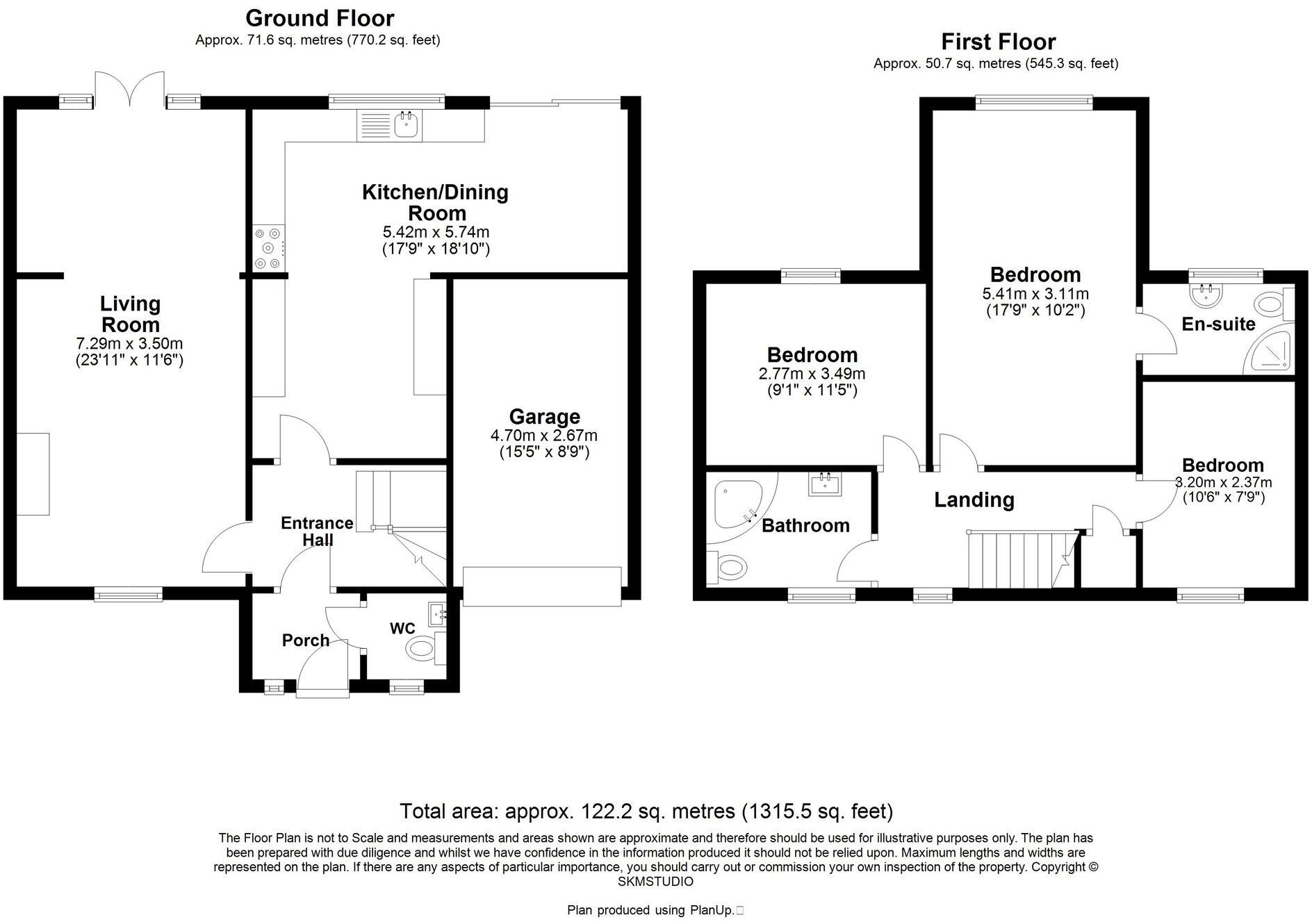 Dunstable Road, Caddington, LU1 floorplan