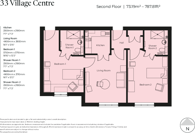 No. 33 Village Centre, Richmond Villages Aston On Trent, Derbyshire, DE72 2EQ floorplan