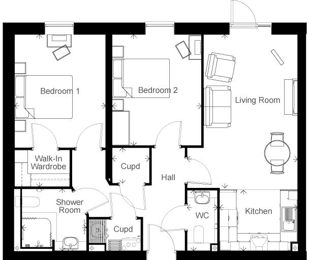 2a, Station Road floorplan