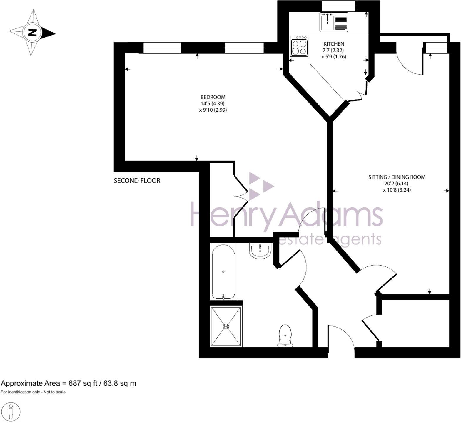Stockbridge Road, Chichester, PO19 floorplan