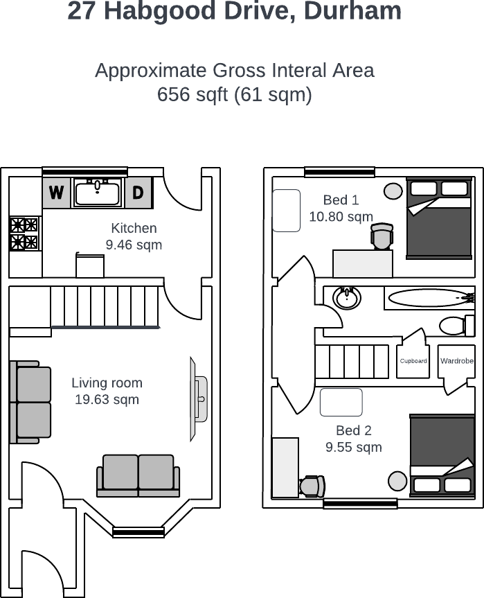 Habgood Drive, Durham, DH1 floorplan