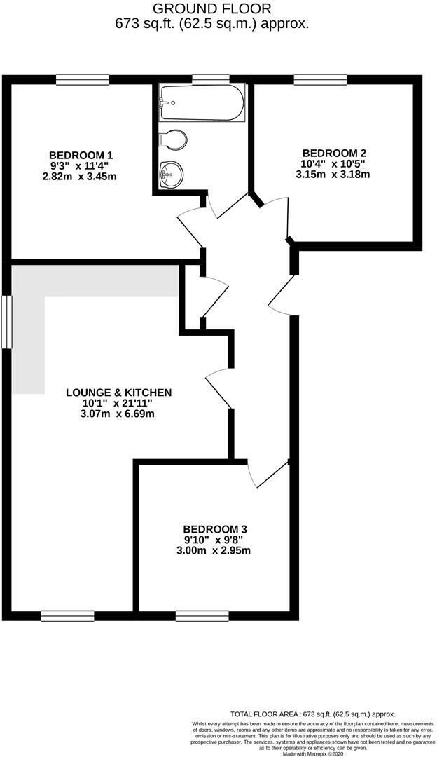 Tandem Place, Thief Lane floorplan