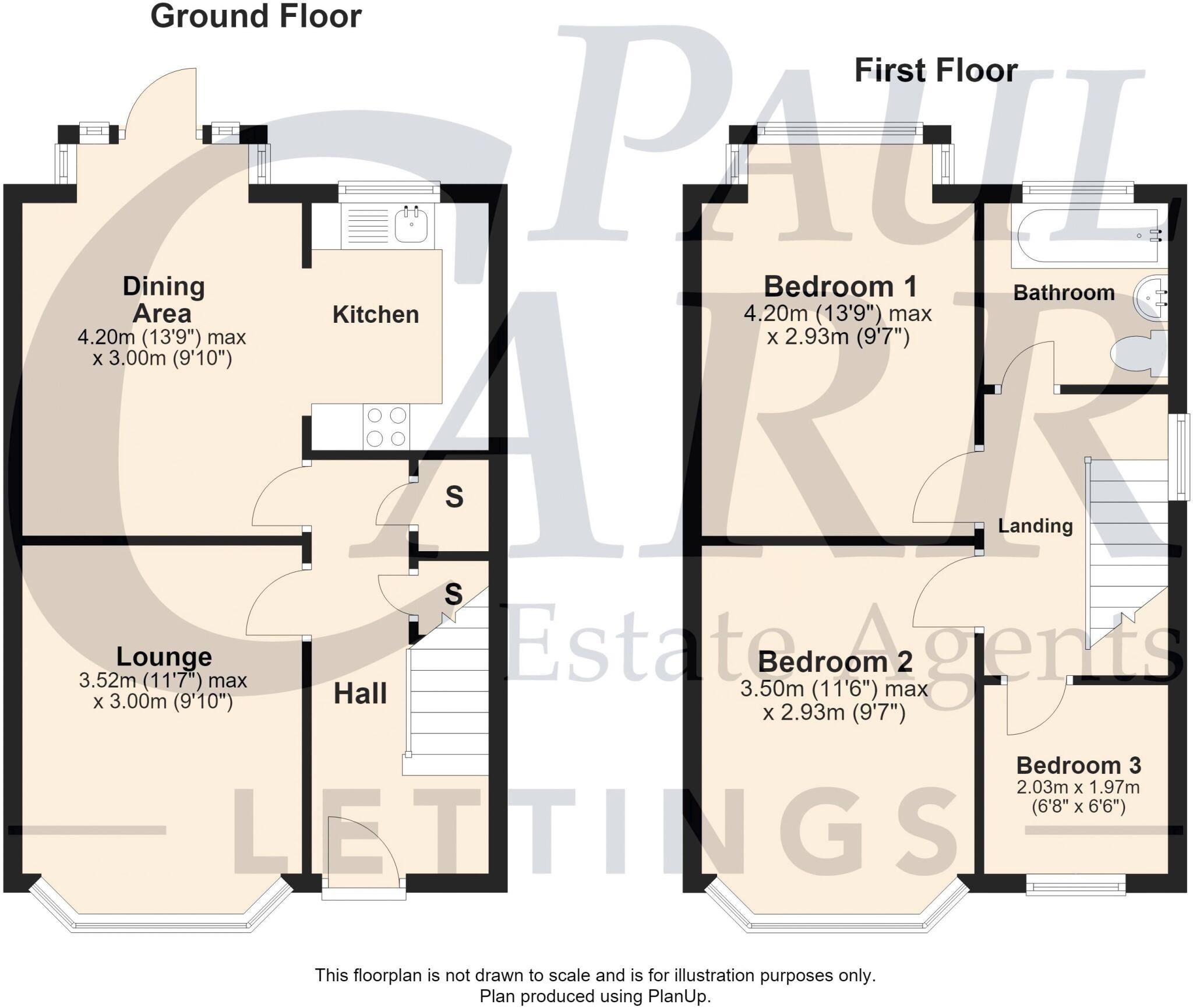 Marshall Grove, Kingstanding, Birmingham, B44 8HR floorplan