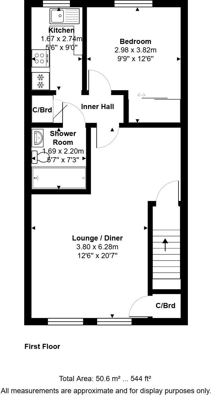 Berryscroft Road, Staines-upon-Thames, TW18 floorplan