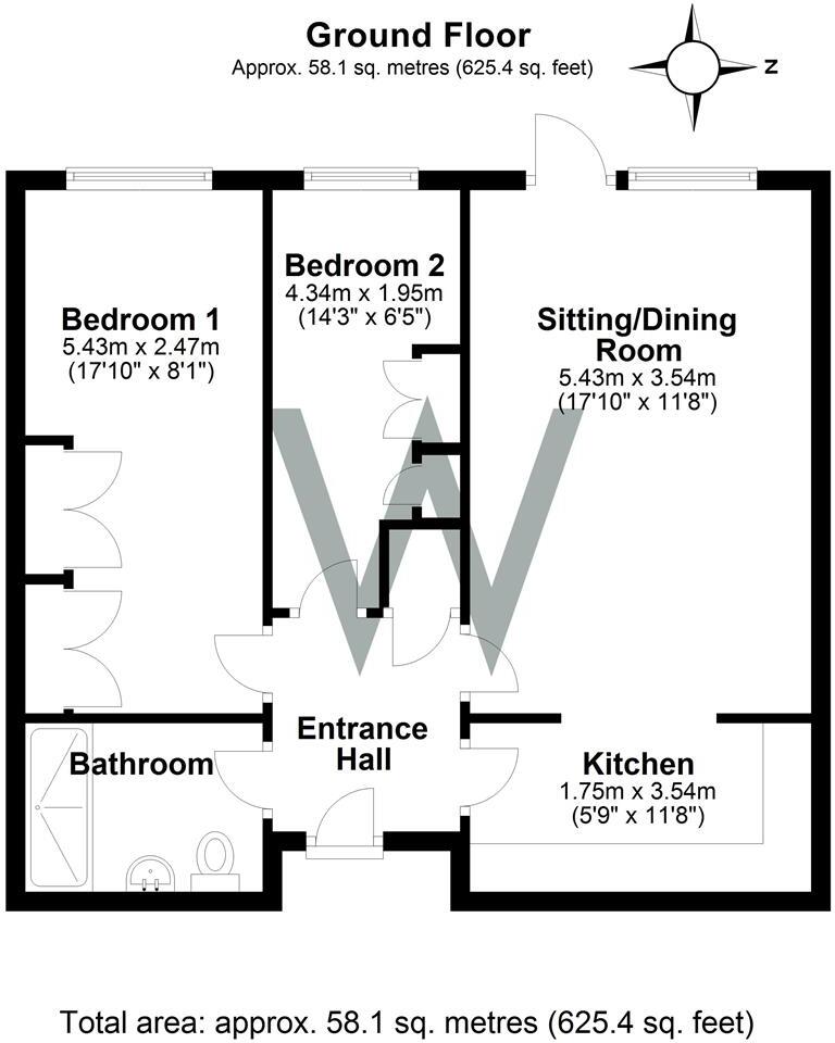 St. Ann Place, Salisbury floorplan