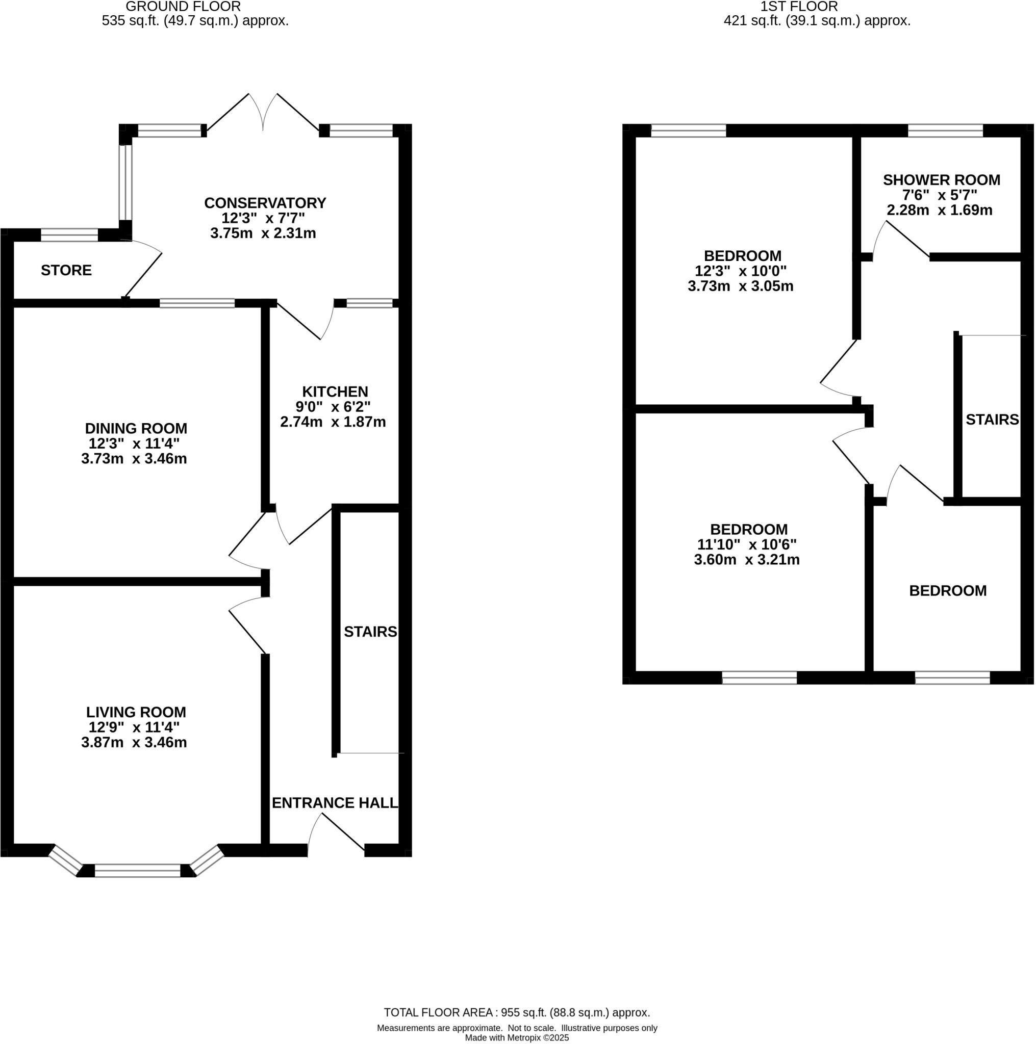 19 Victoria Road, Walton on the Naze, Essex CO14 8BU floorplan