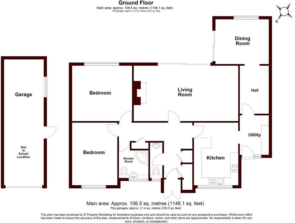 Oxford Drive, Bognor Regis, PO21 5QT floorplan