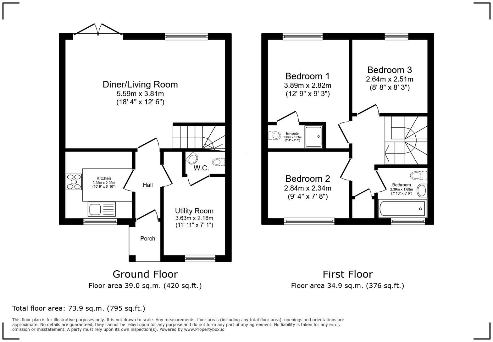 Coopers Green, Bicester, Oxfordshire floorplan