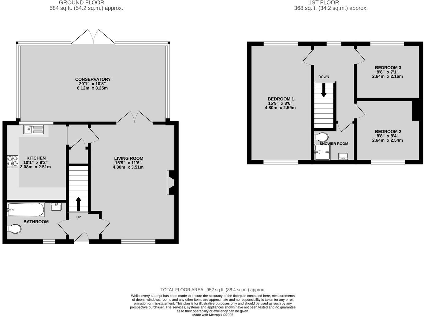 Beechfield Crescent, Banbury OX16 9AR floorplan