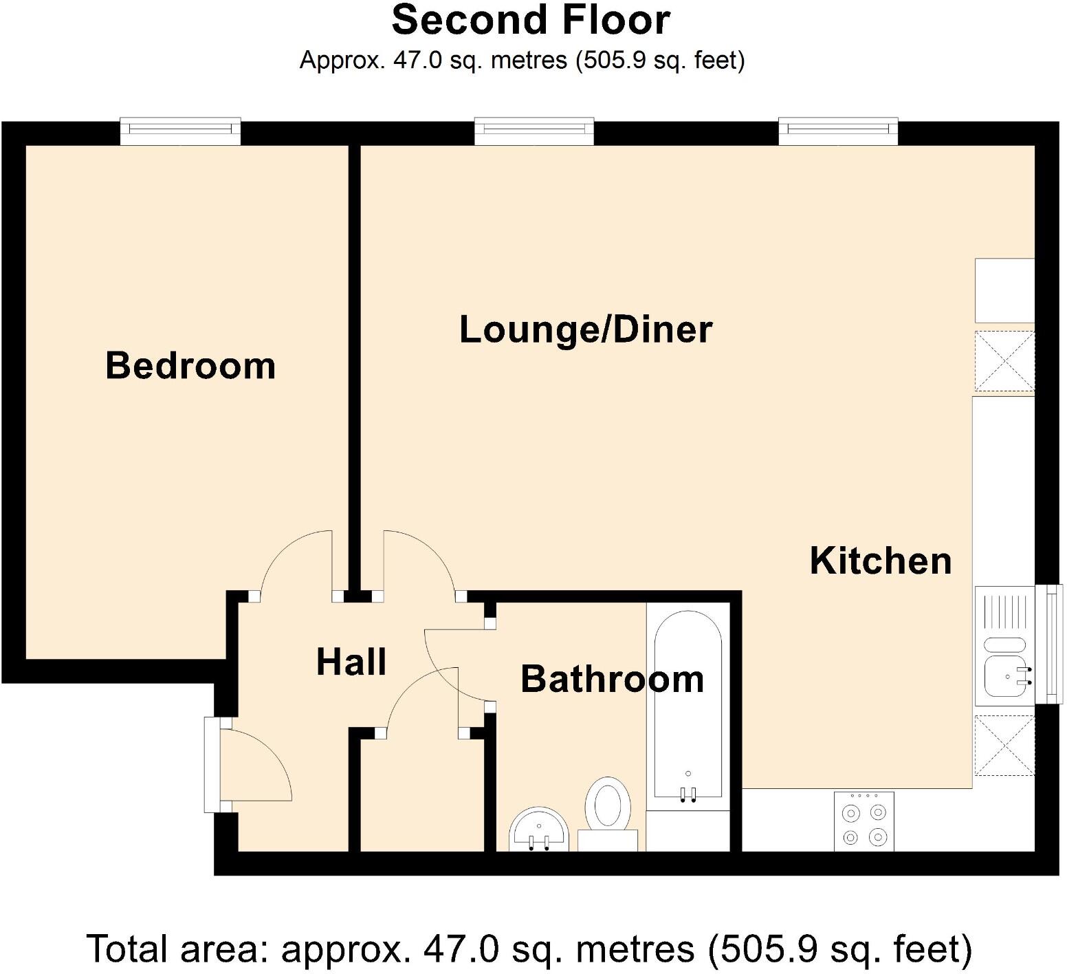 Barons Crescent, Trowbridge floorplan