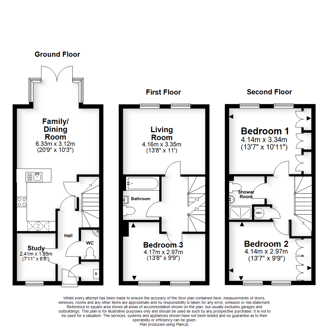 Cicero Crescent, Fairfields, Milton Keynes floorplan