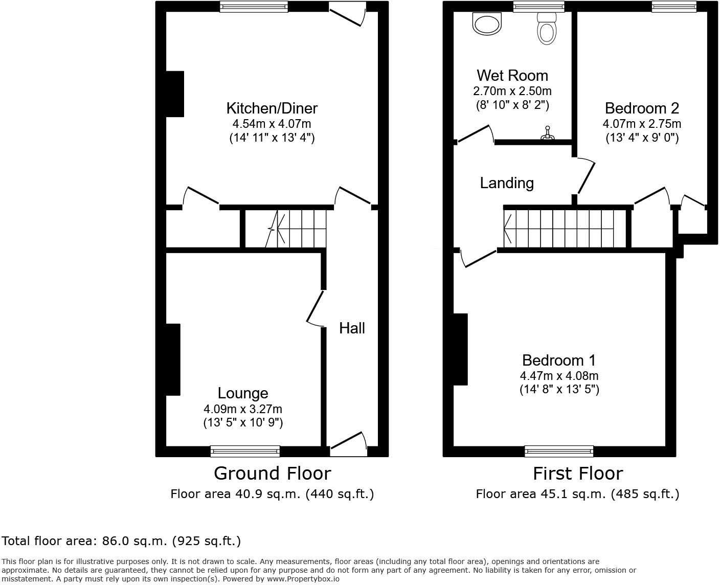 Major Street, Wakefield, WF2 floorplan