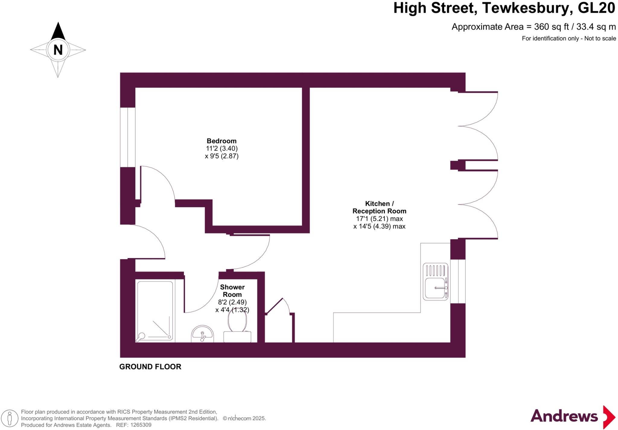 High Street, Tewkesbury, GL20 floorplan