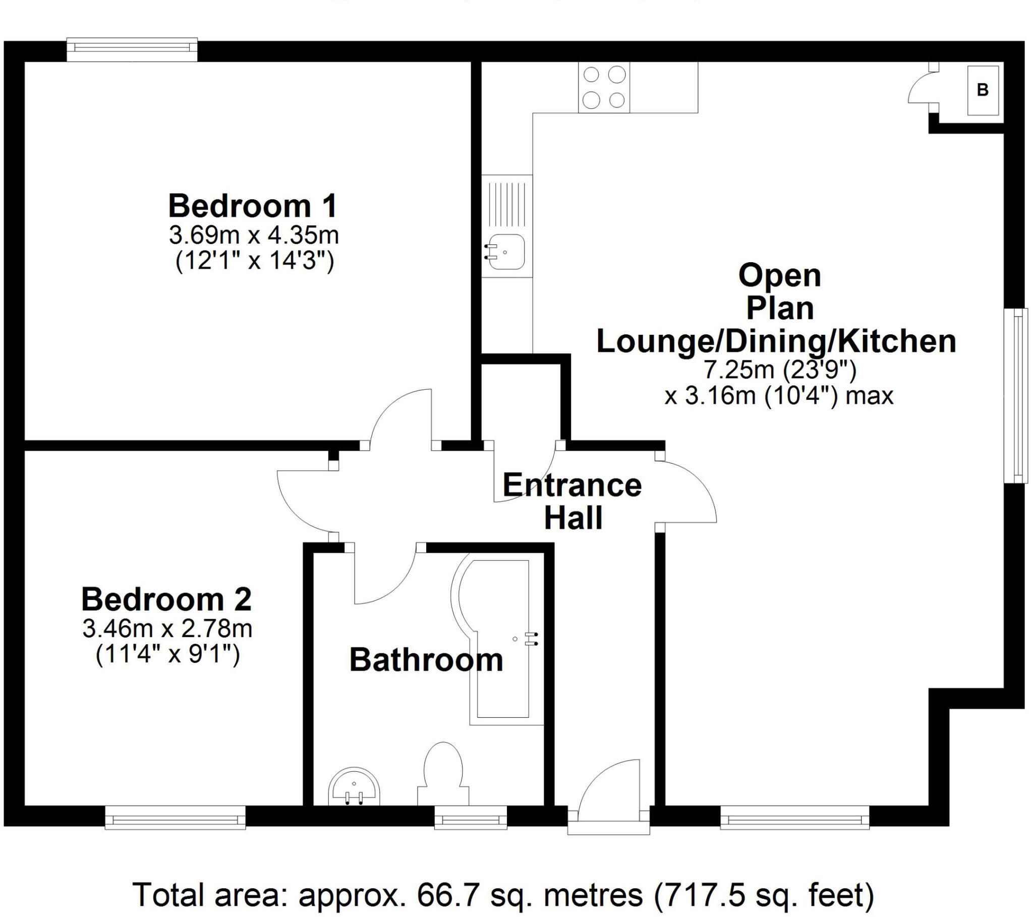 May Gardens, Newmarket, Suffolk floorplan