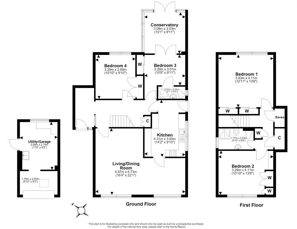 8 Charteris Court, Longniddry, EH32 0NU floorplan