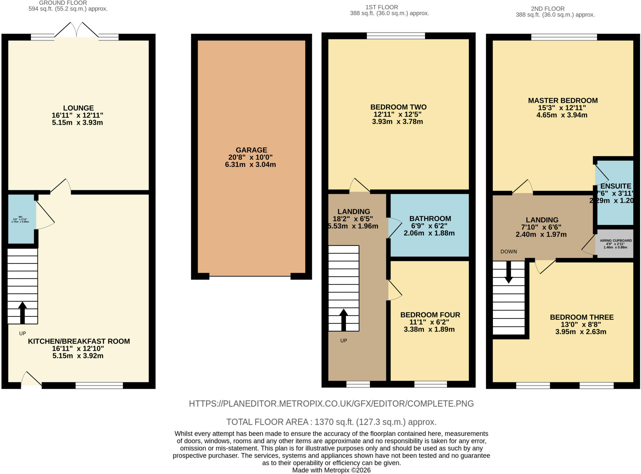 Sickle Way, Waterlooville, Hampshire floorplan