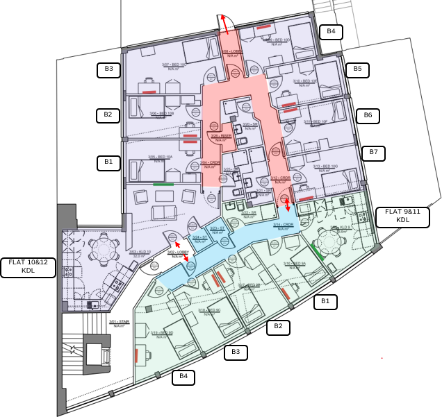 Flat 10, TW1X, London, TW1 floorplan