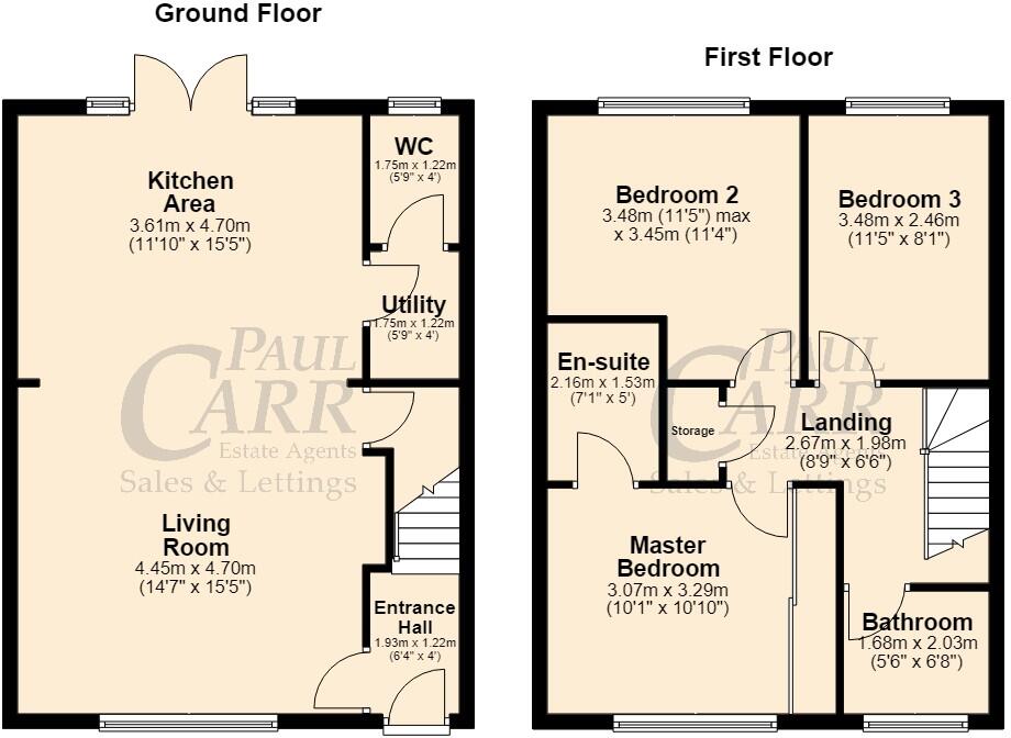 Plant Valley Glade, Cheslyn Hay floorplan