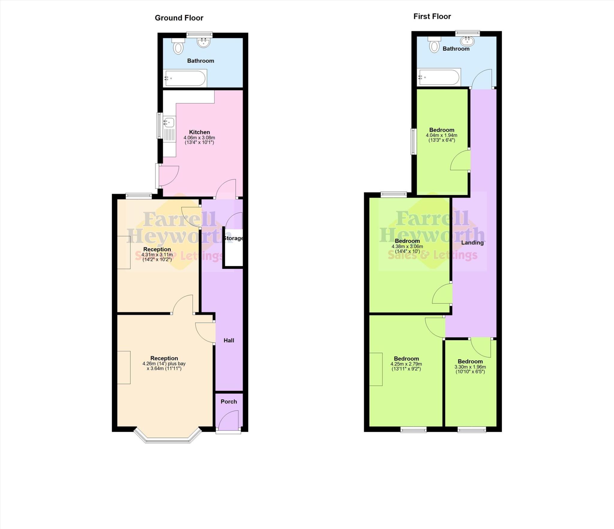 Grasmere Road, Blackpool floorplan