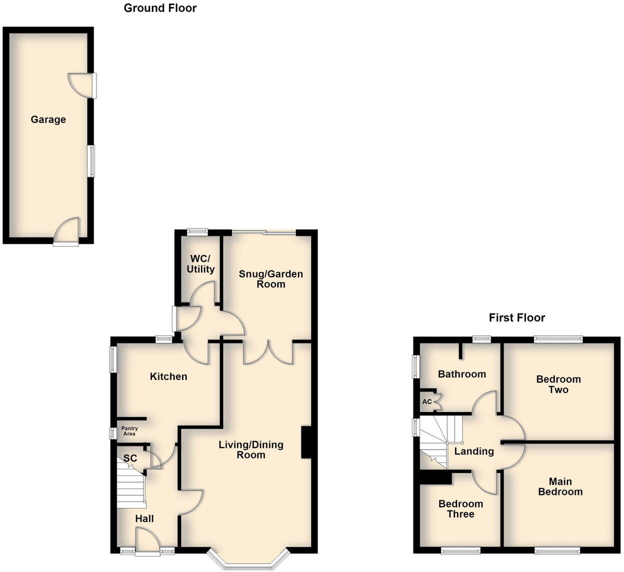 The Ridgeway, Market Harborough, LE16 7HQ floorplan