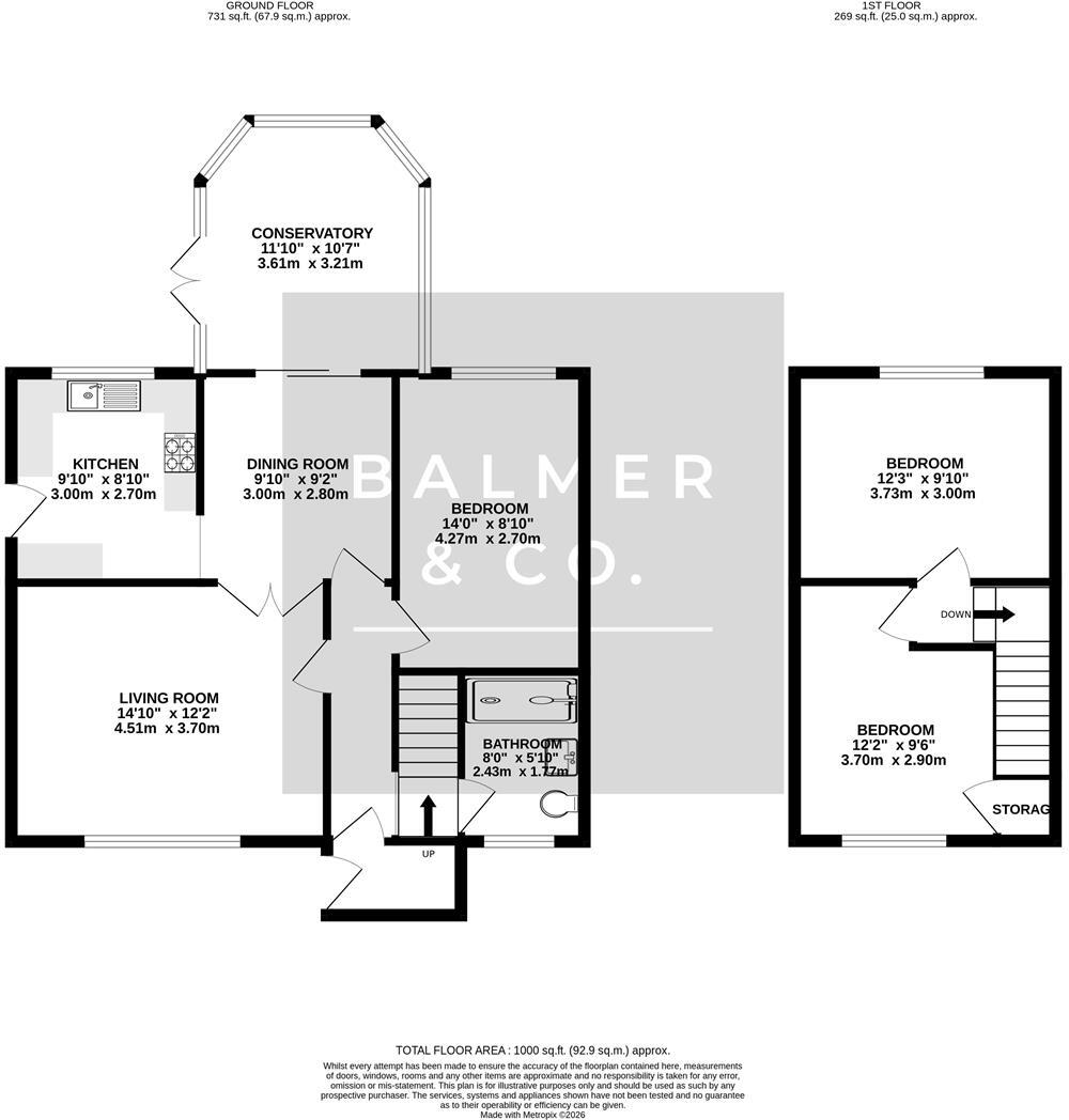 Westleigh Lane, Leigh, WN7 floorplan