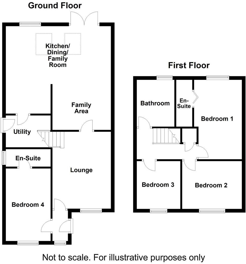 Oak Close, Hartwell, Northampton floorplan