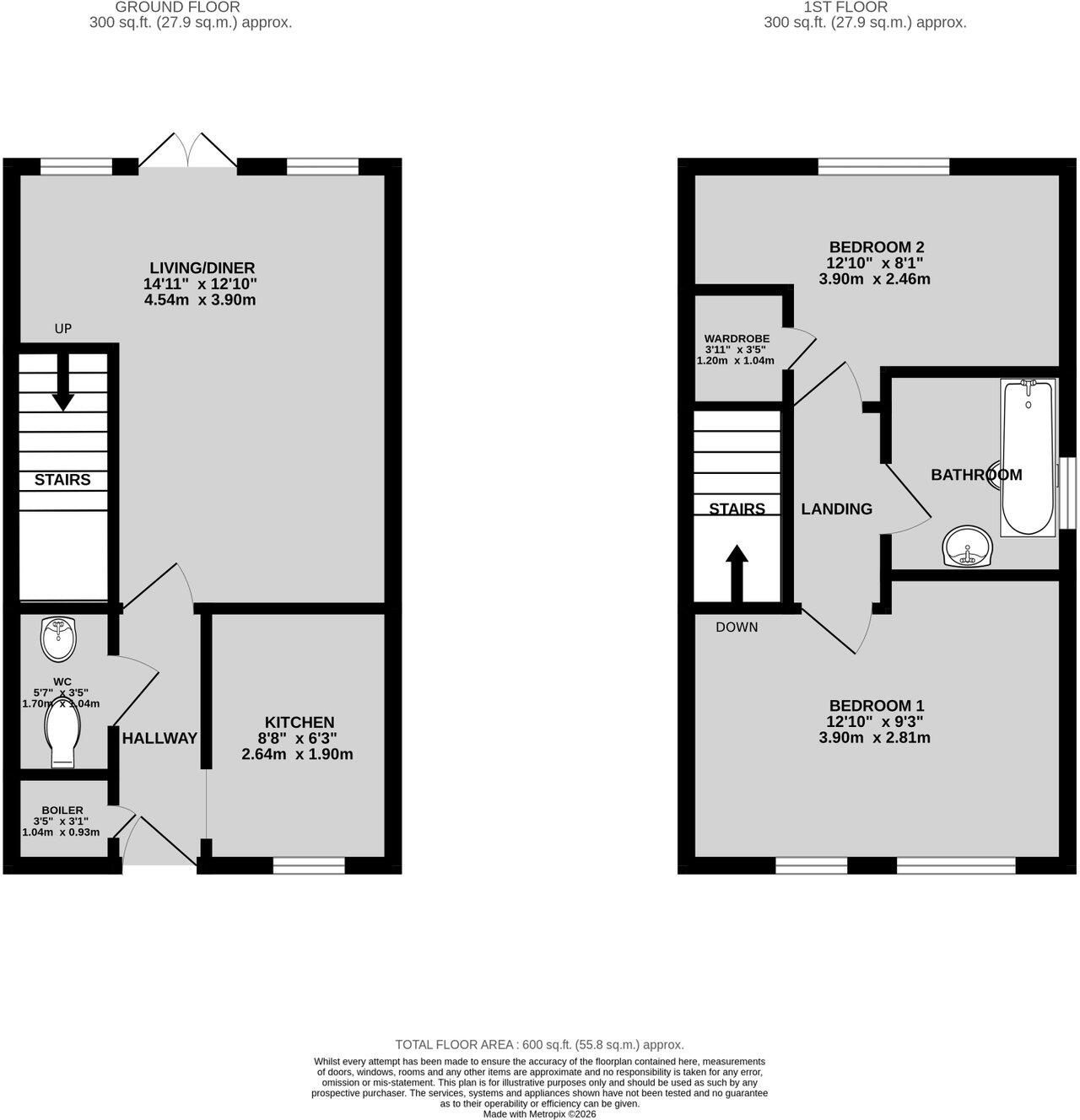 Robins Way, Bodicote, Banbury, OX15 4GD floorplan