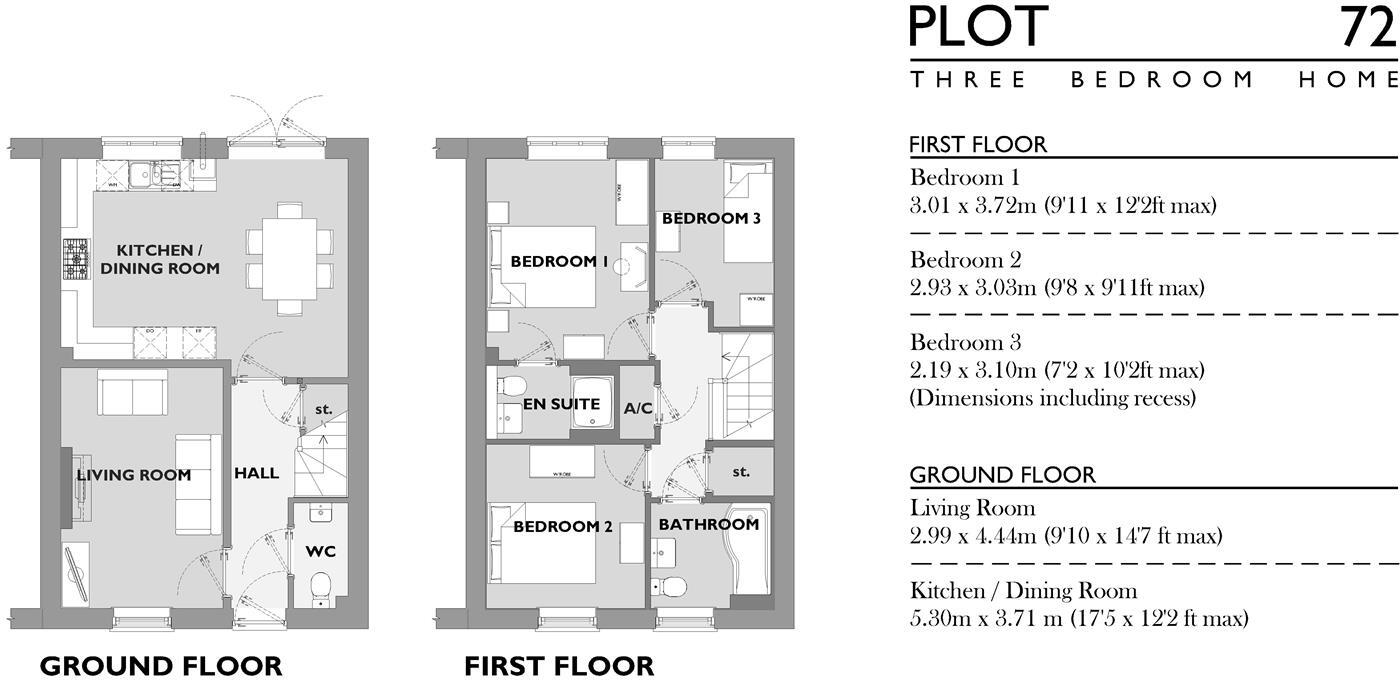 Saltash Place, Poundbury, Dorset floorplan