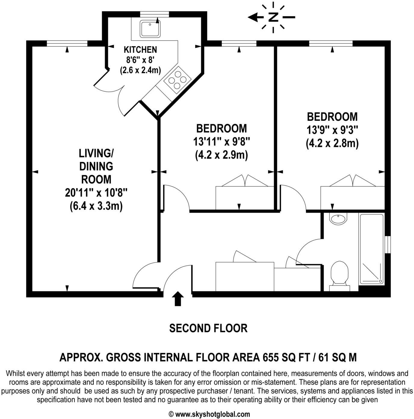 Gibson Court, Hinchley Wood floorplan