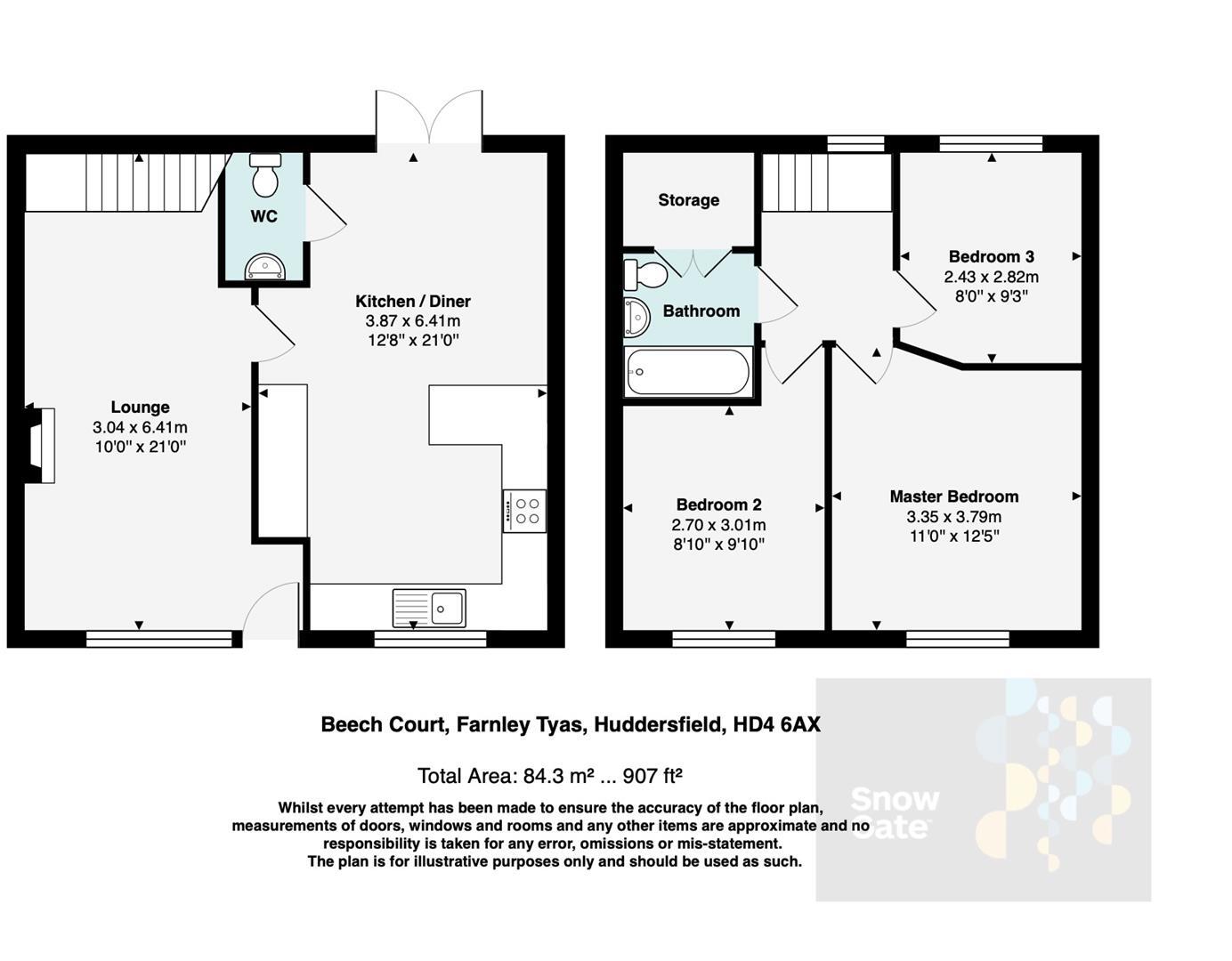 Beech Court, Farnley Tyas, Huddersfield HD4 floorplan