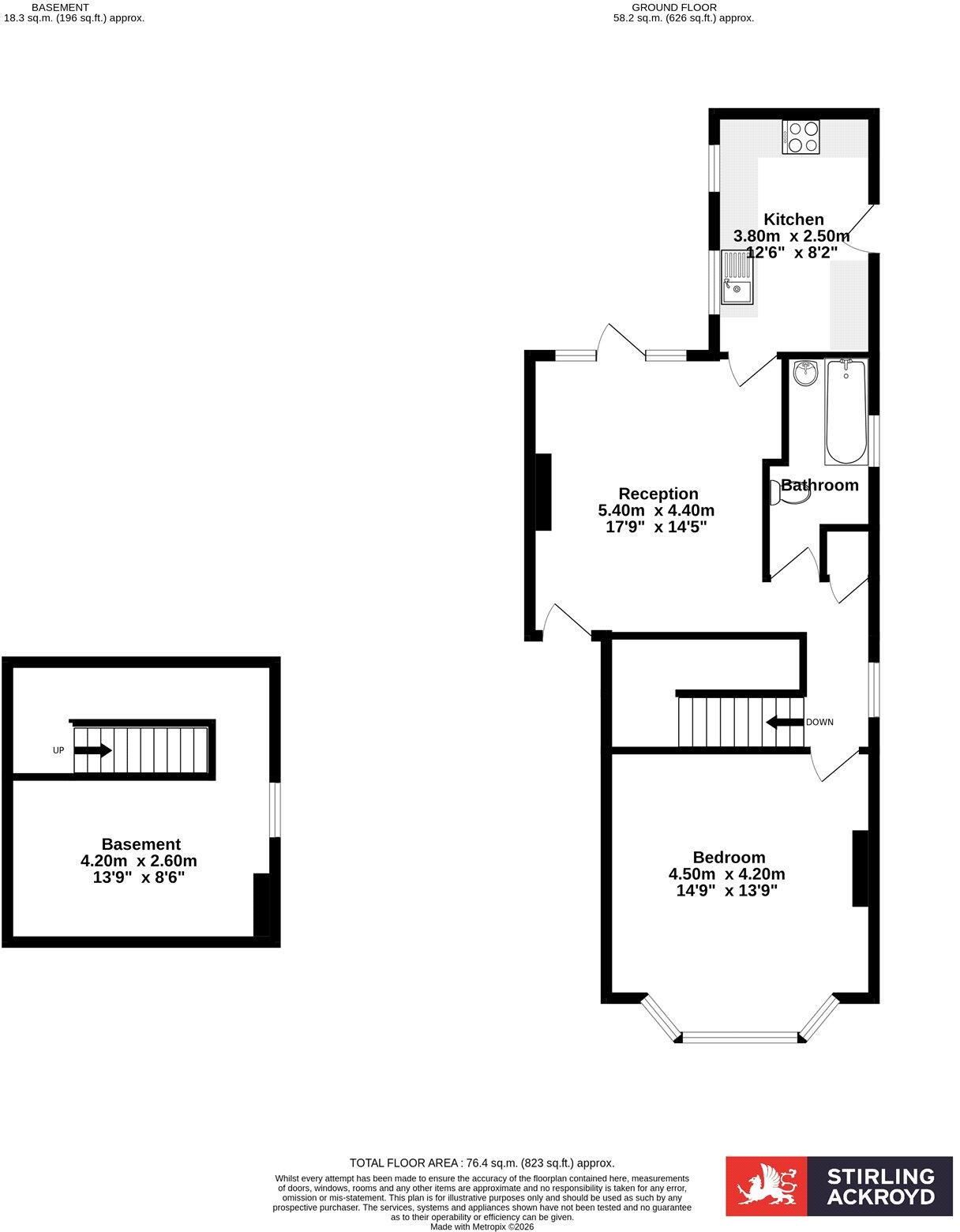 York Road, Guildford, Surrey, GU1 floorplan