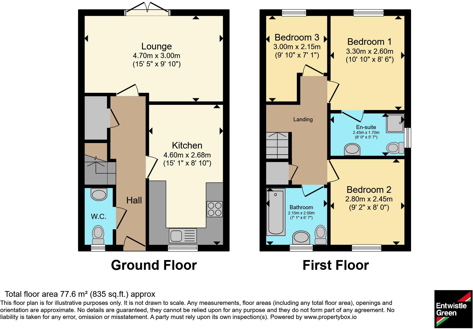 Mosedale Road, Middleton, Manchester, Greater Manchester, M24 floorplan