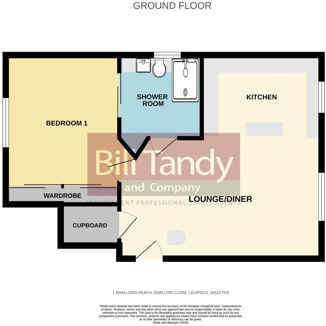 Swallows Reach, Swallow Croft, Lichfield, WS13 floorplan