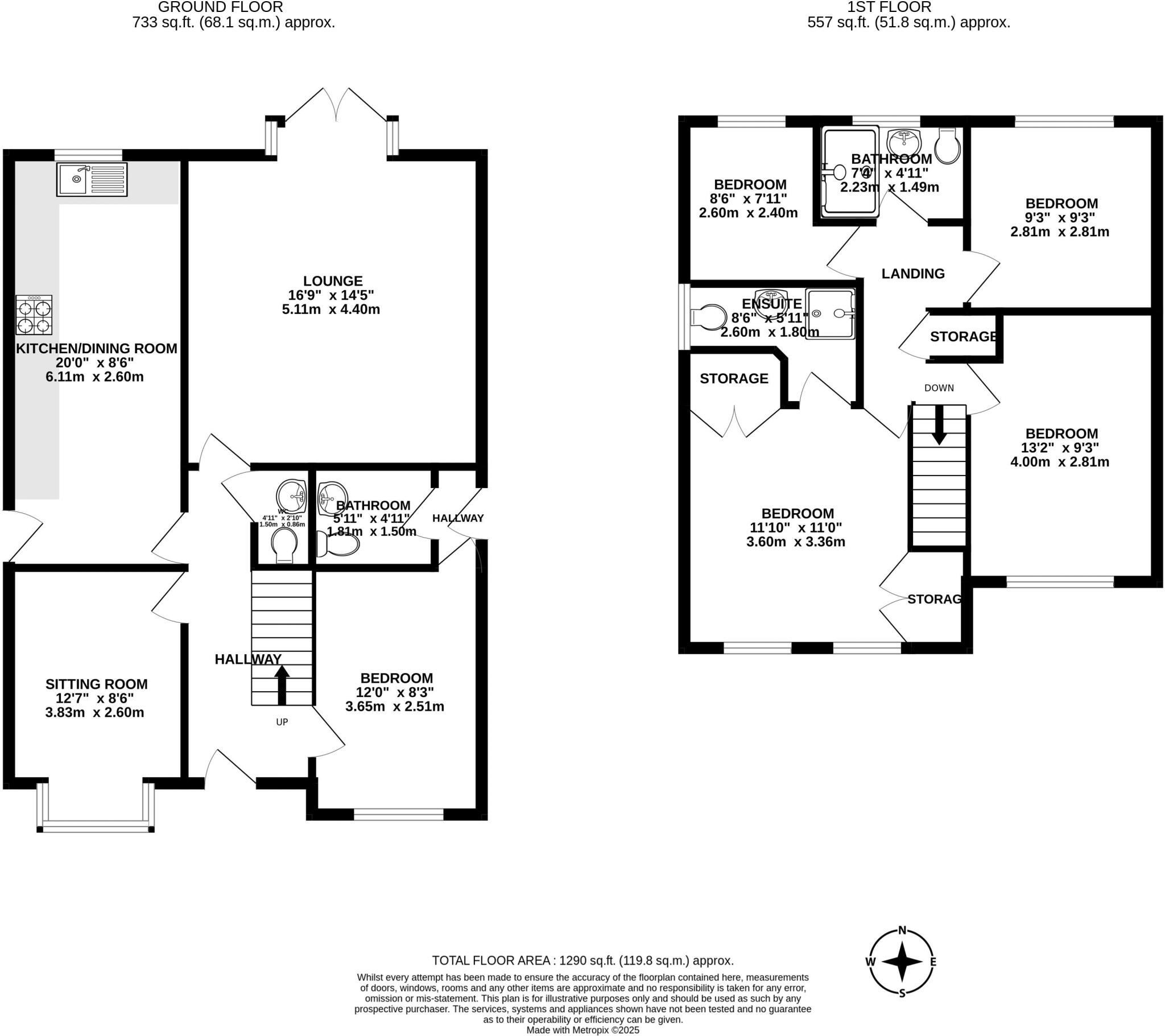 Charlesworth Avenue, Wigan floorplan