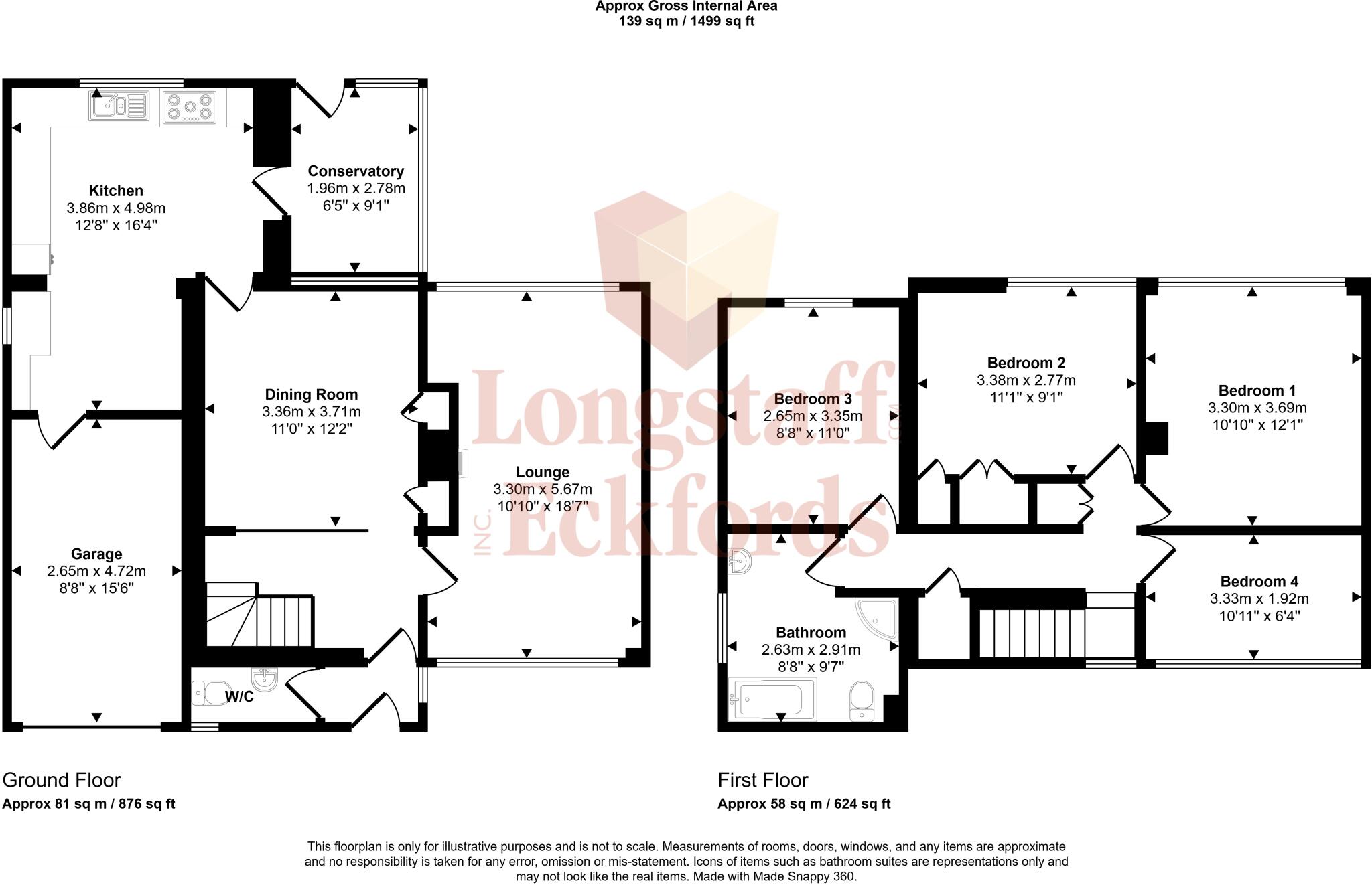 Harvey Close , Bourne  floorplan