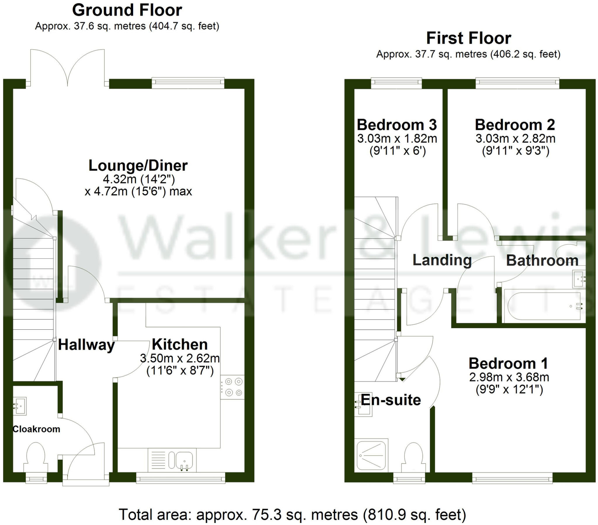 Dyffryn Y Coed, Church Village, Pontypridd floorplan