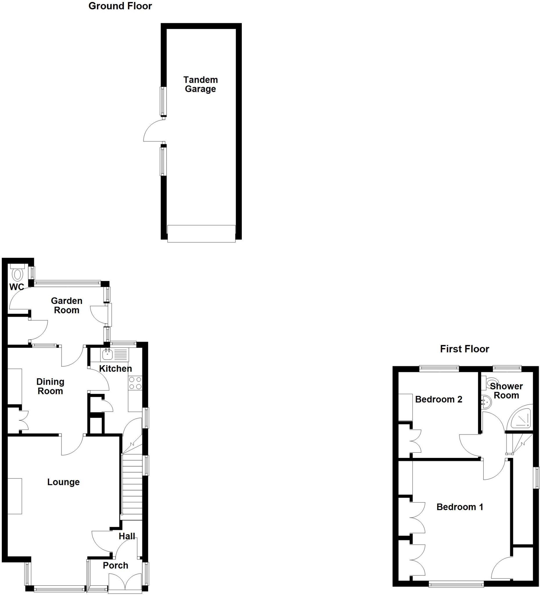 Ashby Road, Donisthorpe, DE12 floorplan