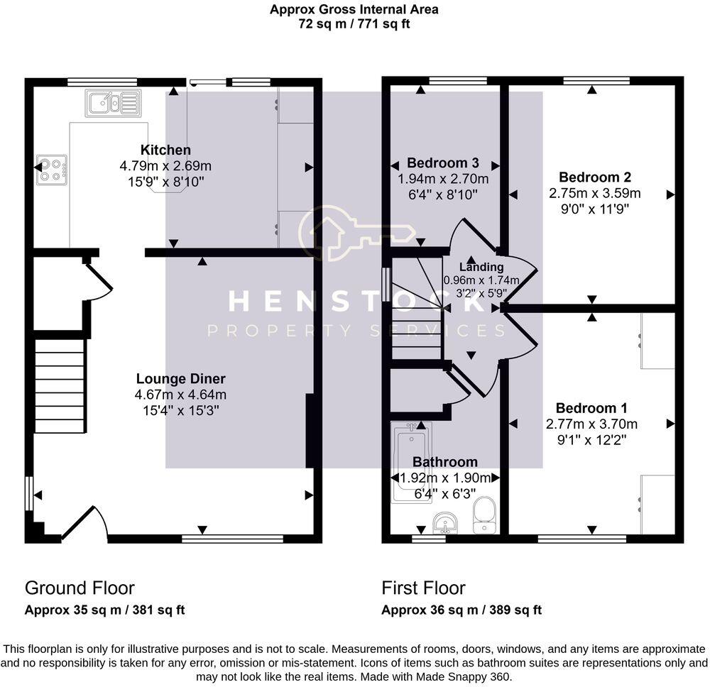 Laurel Bank Gardens, Blackley, Manchester, M9 floorplan