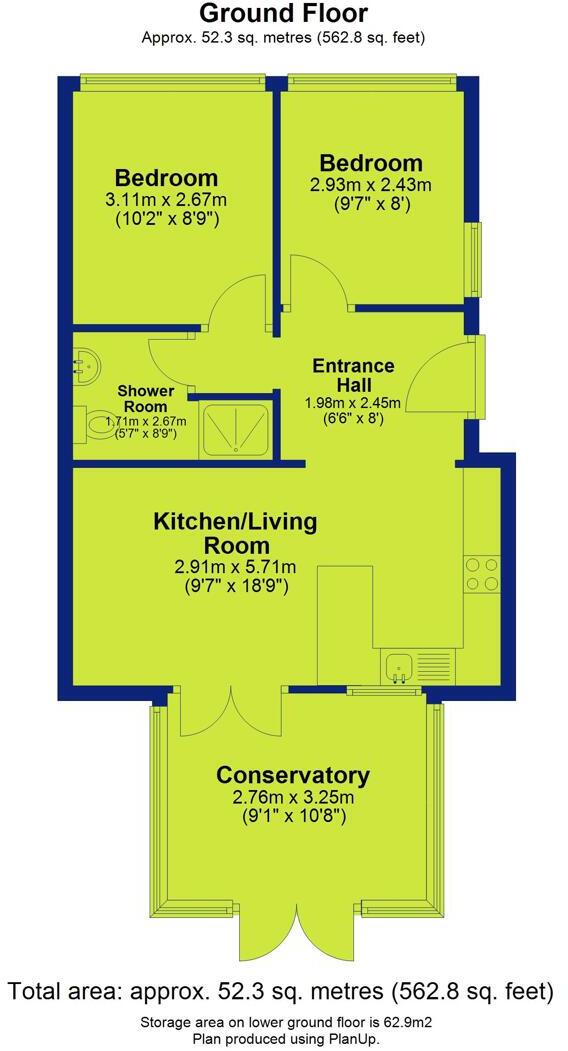 Cavendish Crescent North, Nottingham floorplan
