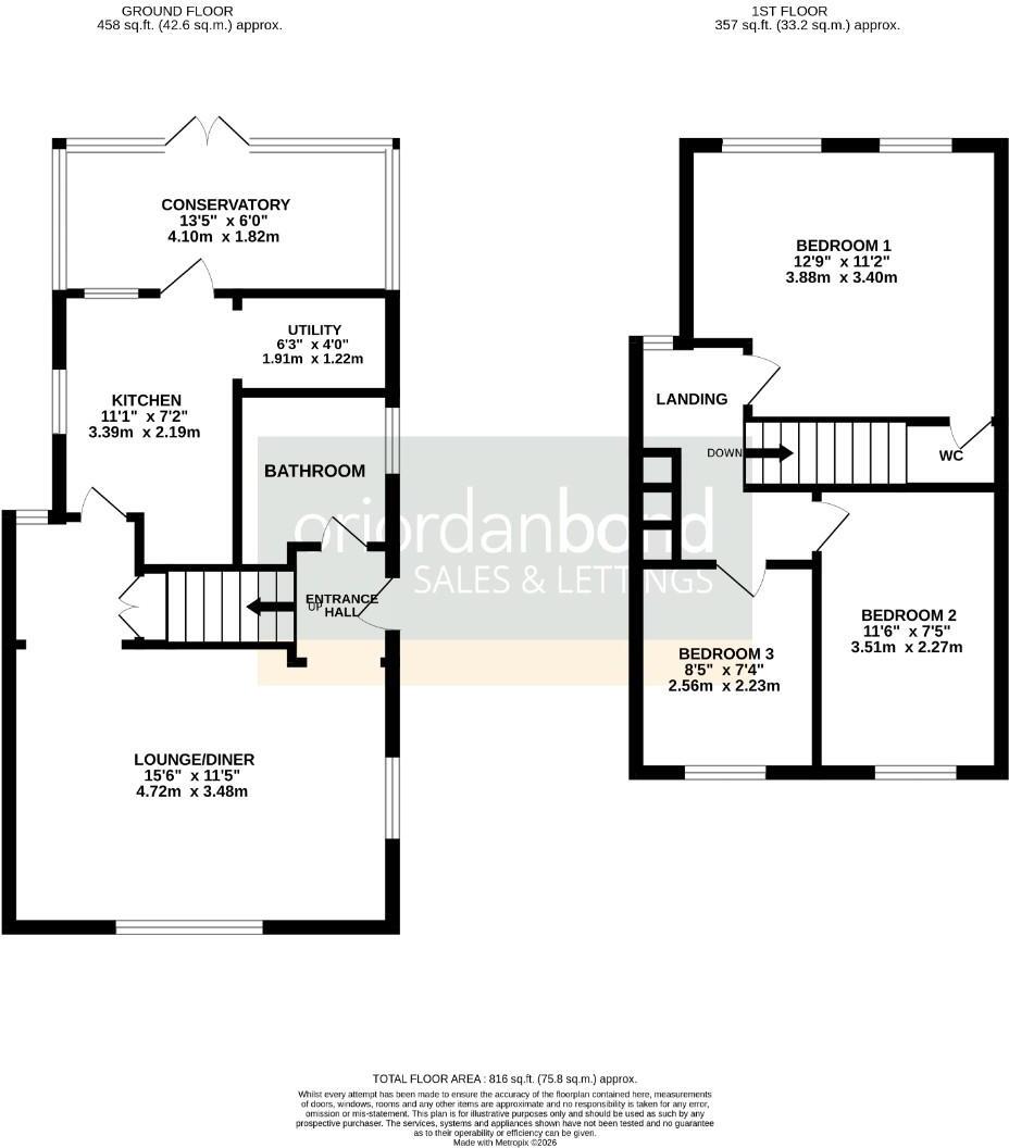 St. Davids Road, Kingsthorpe, Northampton NN2 floorplan