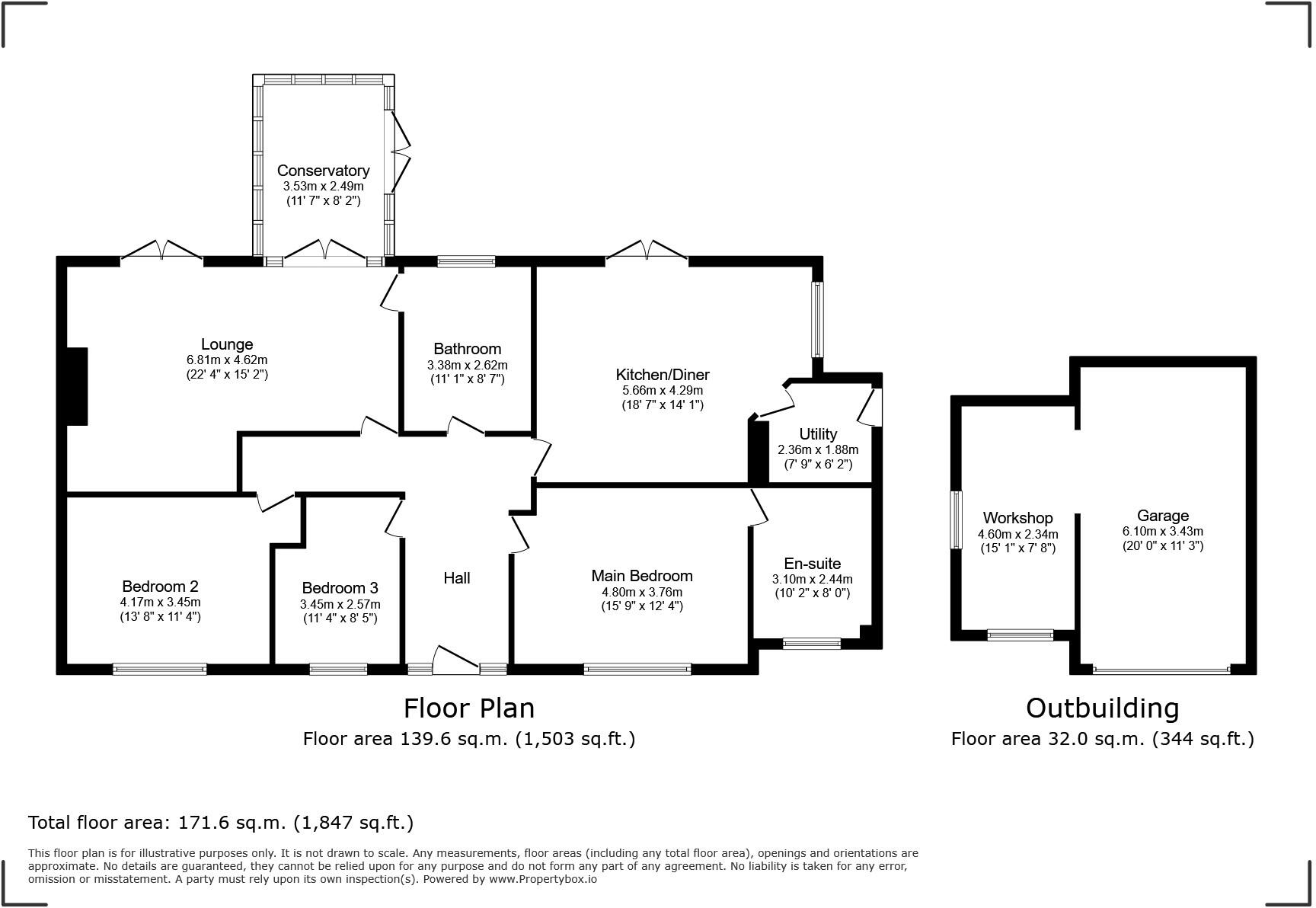 Mill Lane, Connah's Quay, Deeside, Flintshire, CH5 floorplan