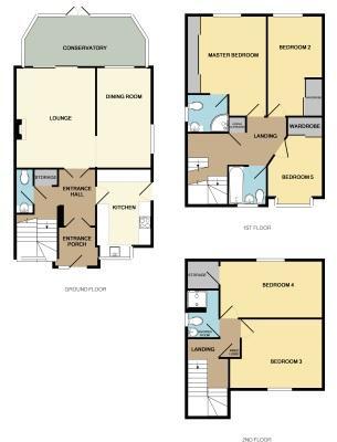 Applecroft, Lower Stondon, SG16 6NB floorplan