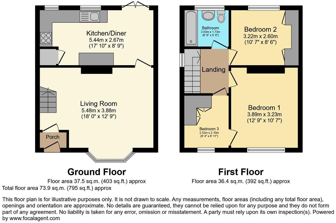 Wordsworth Avenue, Droylsden, Manchester, M43 floorplan