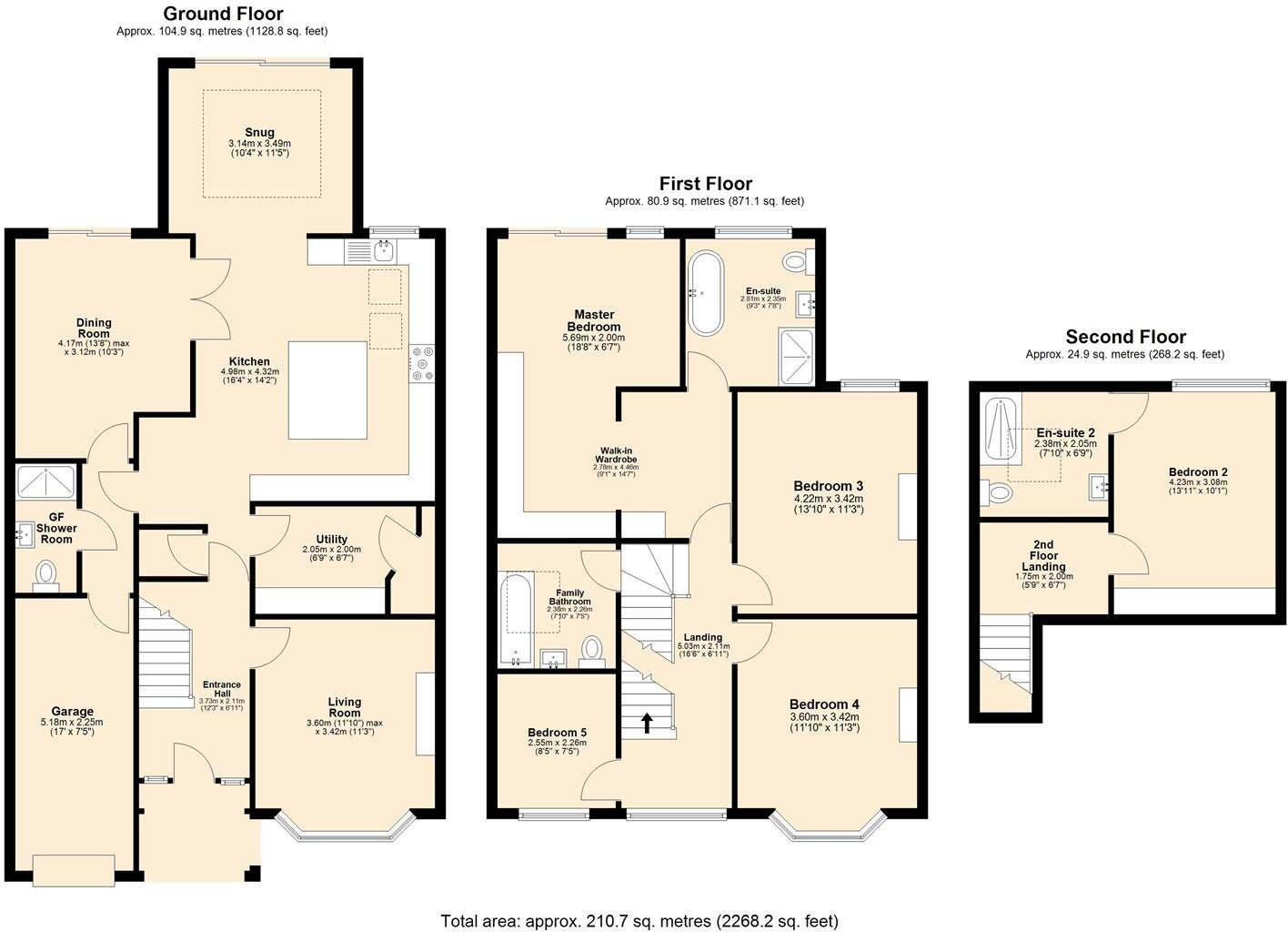 Alexandra Road, Warrington floorplan