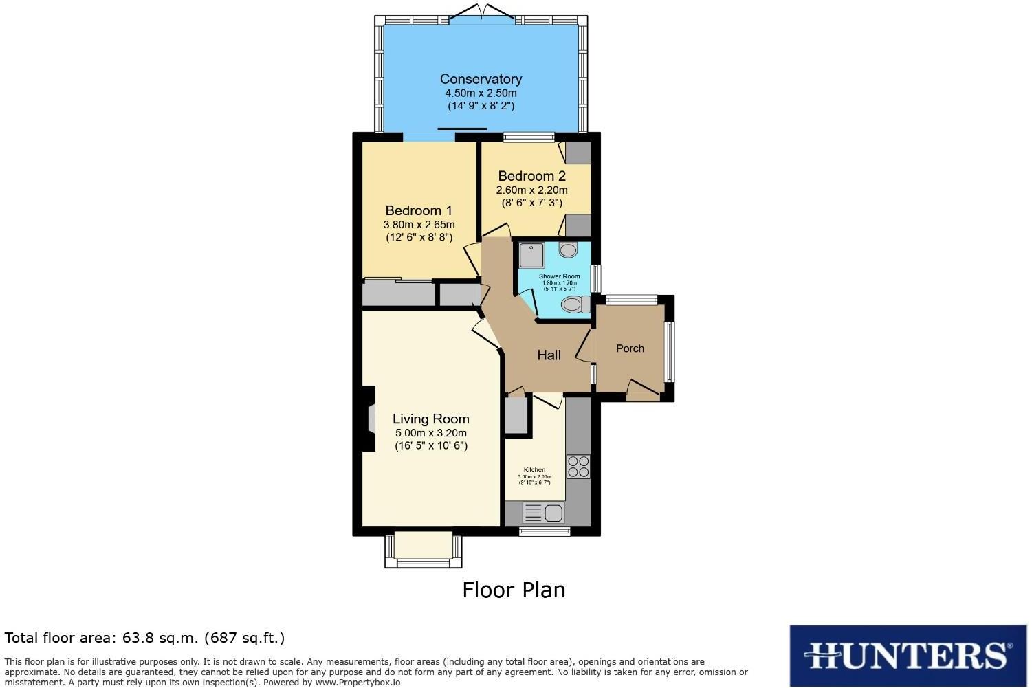 Nether Ley Gardens, Chapeltown, Sheffield floorplan
