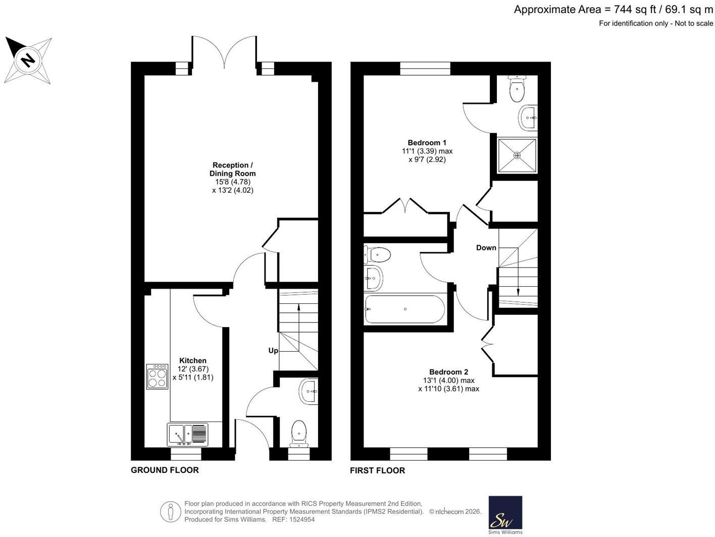 Applegate Way, Bognor Regis floorplan
