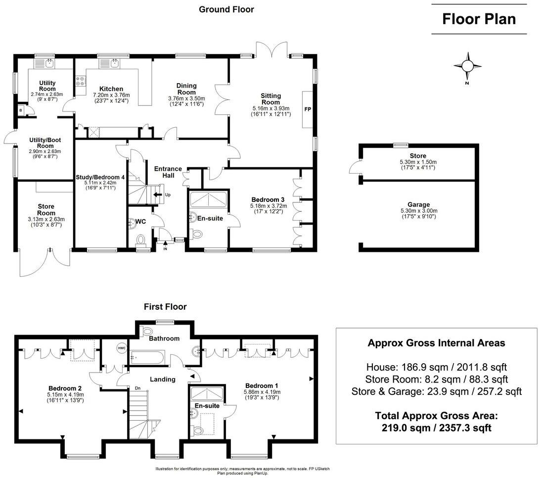 Armstrong Close, Brockenhurst, SO42 floorplan
